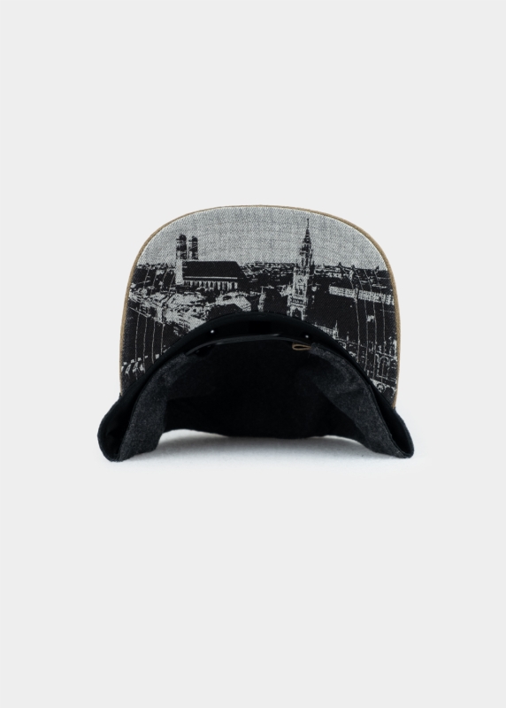 Cap "Monaco" - dunkelgrau, v2 (Snapback)